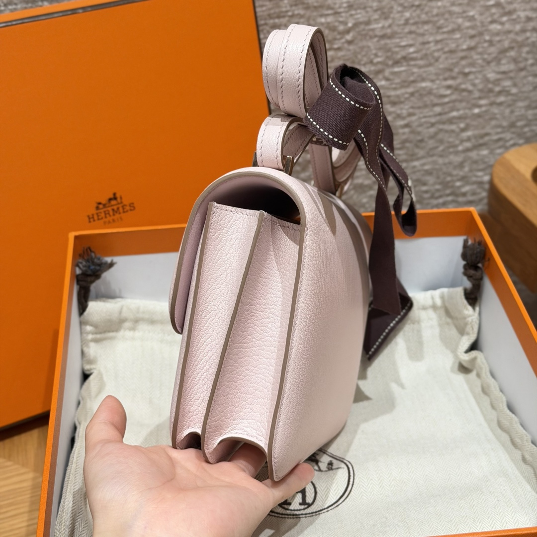 高仿Hermes*Constance19系列H080169CA09夢幻紫山羊皮金扣純手工