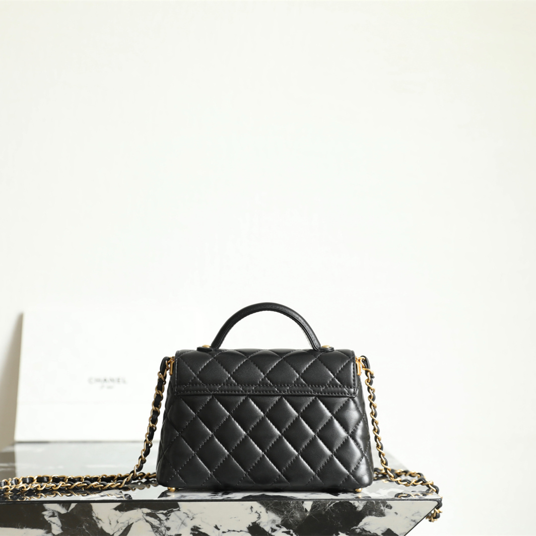 高仿Chanel*25P系列AS5355小羊皮Kelly單肩手提包免檢版
