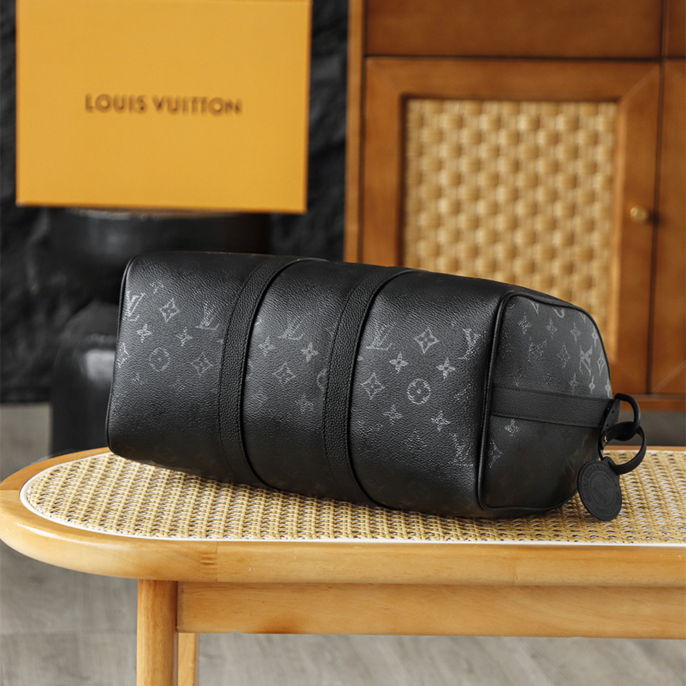 高仿LV*Keepall35系列M28370男士單肩包免檢版
