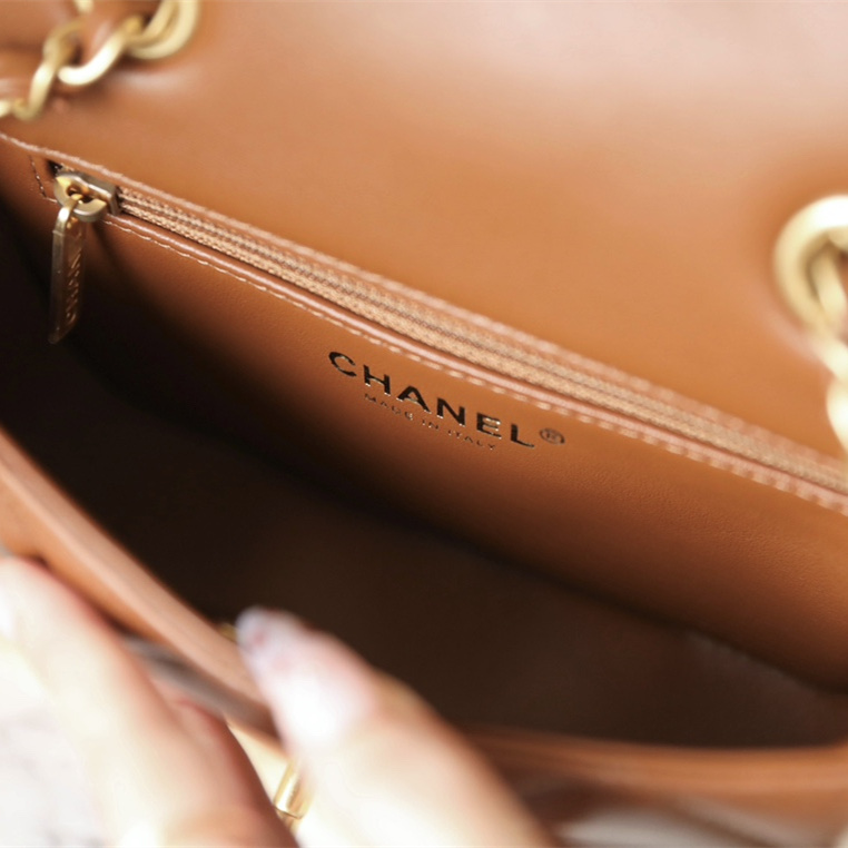 高仿Chanel*24K系列AS5148泰迪熊手袋Mini款免檢版