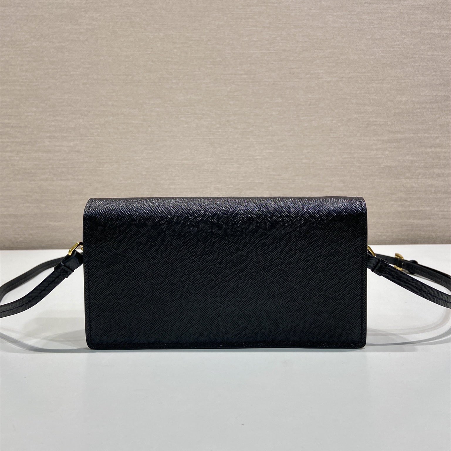 高仿Prada*Saffano系列1NF059斜挎包黑色Mini免檢版